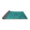 thumbnail image 2 of Ahgly Company Indoor Rectangle Oriental Turquoise Blue Industrial Area Rugs, 8' x 12', 2 of 4