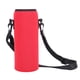 thumbnail image 1 of Bolsa de neopreno con funda aislante para botella de agua de 1000ml para exteriores con correa roja, 1 of 5
