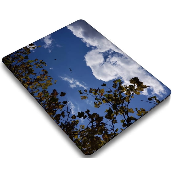 KSK KAISHEK Hard Shell Only Compatible MacBook Air 13" with No Touch No USB-C + Black Keyboard Cover Model: A1466 A1369( Sky Series 0400)