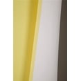 thumbnail image 2 of 1 Ensemble Rideau de Fenêtre Texture Lisse en Microfibre Doublé Poche pour Tringle Occultant 63 Pouces R64 (Jaune), 2 of 3