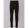 thumbnail image 5 of iiniim Girls Active Leggings Athletic Pants Workout Running Yoga Sports Dancewear Footless Tights Age 3-14 A Black 9-10, 5 of 7
