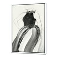 thumbnail image 1 of Glam et la Mode Féminine II - Figures de Mode Encadrée Toile, 1 of 3