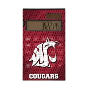 Washington State Cougars Desktop Calculator officially licensed by Washington State University Full Size Large Button Solar by keyscaper®