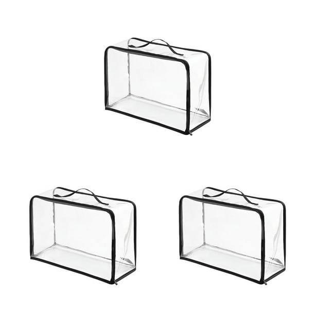 Bolsa de almacenamiento a prueba de polvo Inteprter Organizador de Ropa Colgante color Negro