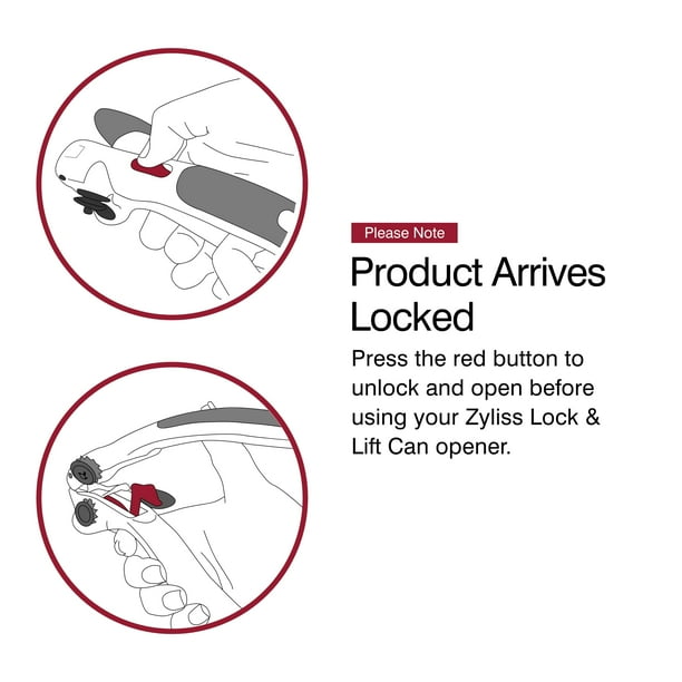 Zyliss Lock 'N Lift Can Opener - Walmart.ca