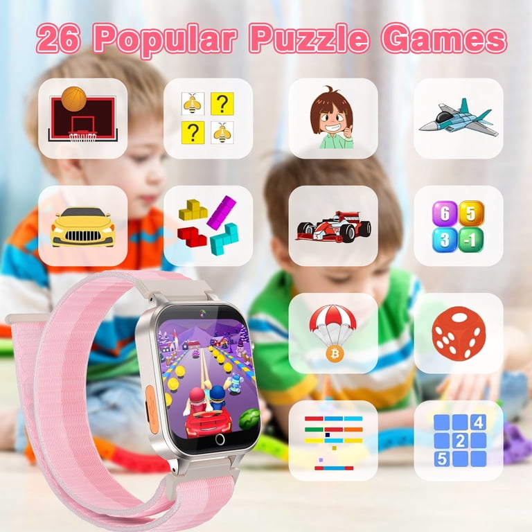 POKUJNFY Kinder Smartwatch voor Jongens Meisjes Kinderen 1,75 Inch POKUJNFY Kinder Smartwatch voor Jongens Meisjes Kinderen 1,75 Inch