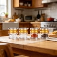 thumbnail image 6 of 1PC Plastic Salt and Pepper Shakers Spices Shakers with Perforated Lid Seasonings Containers Clear Empty Salt Bottles(150ML), 6 of 9