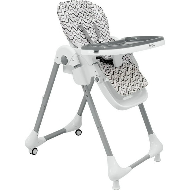 Silla Periquera Bebe Convertible Altura Ajustable 6-36 Meses Gris Little monkey