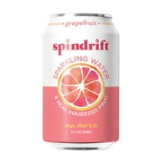 Spindrift Sparkling Water Made with Real Squeezed Fruit Grapefruit -- 12 fl oz 8 Each Pack of 1
