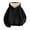 Black, variant on Boys Girls Sherpa Lined Hoodie Pullover Youth Fleece Hooded Sweatshirt Kid's Warm Fuzzy Thicken Clothes Teen Pullover (Black, 11-12 Years)