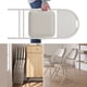 thumbnail image 3 of Juego de 6 Sillas Plegables Tapizadas - Sillones con Asiento Acolchado y Base Metálica Resistente, Patas Antideslizantes, para Interior y Exterior, Sala, Comedor, Jardín o Eventos, 3 of 16