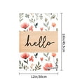 thumbnail image 4 of AMHNF Floral Hello Garden Flag For Home Outdoor Garden Yard Decor 12x18 inch, 4 of 5