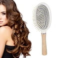 thumbnail image 6 of Detangling Hair Brush, Graceful Lines Relieve Fatigue Prevent Hair Loss Rounded Corner Hair&nbsp;Brush For Thin Hair For Women, 6 of 8
