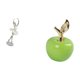 thumbnail image 5 of Figura De Bailarina Moderna, Escultura Artística, Adorno De Escritorio Creativo, Estatua De Fruta De Cerámica Para Dormitorio, Oficina Y Decoración Del Hogar., 5 of 8