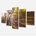 thumbnail image 2 of Vélo Promenade en Forêt d'Automne - Impression sur Toile Paysage, 2 of 3