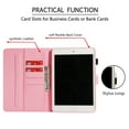 thumbnail image 5 of iPad mini 5 2019 Case, Dteck PU Leather Folio Smart Cover with Auto Sleep Wake Stand Wallet Case For iPad mini 1 2 3 4 5 7.9 inch,Pink Horse, 5 of 9