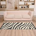 thumbnail image 2 of Yayeee Runner Rug for Bedroom 2'x6' Machine Washable Hallway Non Slip Mat, Black Lines, 2 of 8