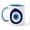 White/Blue Inside, variant on CafePress - Evil Eye Mug - 11 oz Ceramic Mug - Novelty Coffee Tea Cup