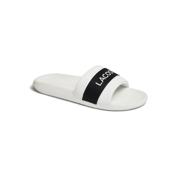 Sandalias Lacoste Croco Hombre Logo Vacaciones Chanclas blanco 28 Lacoste 7-41CMA0007042