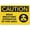 Warning Sign 3, variant on Caution Water Not For Drinking Or Washing Sign, 8"x12" Rustproof Aluminum Sign, Multicolor Water Warning Signage