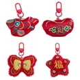 thumbnail image 5 of Plush Doll Ornament for Keys Bags Car Chinese New Year Celebration Decoration Auspicious Designs, 5 of 9