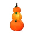 thumbnail image 4 of 3.9FT Halloween Inflatables Pumpkin Outdoor Decorations LEDs Blow Up Inflatables 3 Inflatable Pumpkins for Halloween Party Yard Lawn Garden Decor, 4 of 4