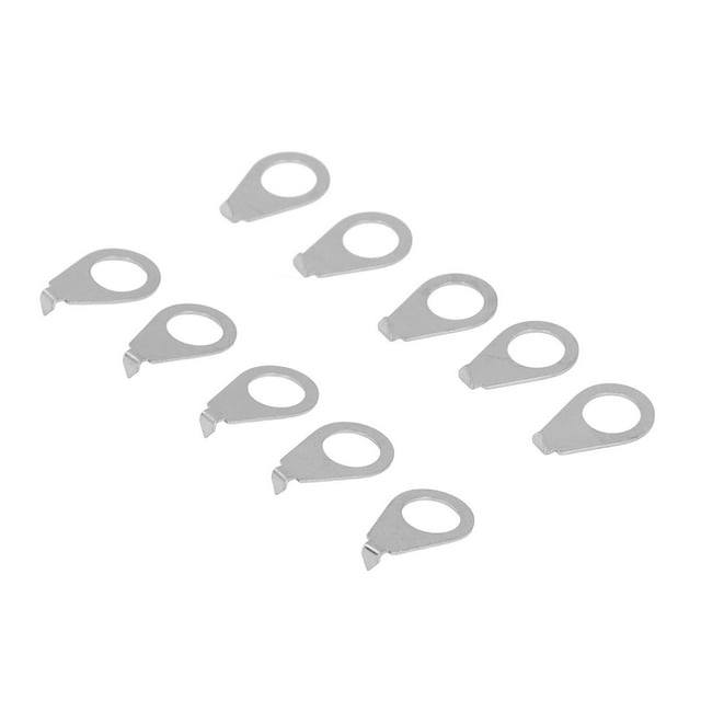 4 Pack Guitar Knobs Pointer Indicator Plates Silver Guitar Control Knob Pointer Washer Electric Guitar Parts