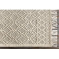 thumbnail image 6 of Mark&Day Wool Rugs, 8x8 Staveley Cottage Ivory Square Area Rug, Ivory Black Carpet for Living Room, Bedroom or Kitchen (8' Square), 6 of 8