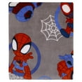 Marvel Spidey 5pc Toddler Bedding & Blanket Bundle, Toddler Bed, Boy