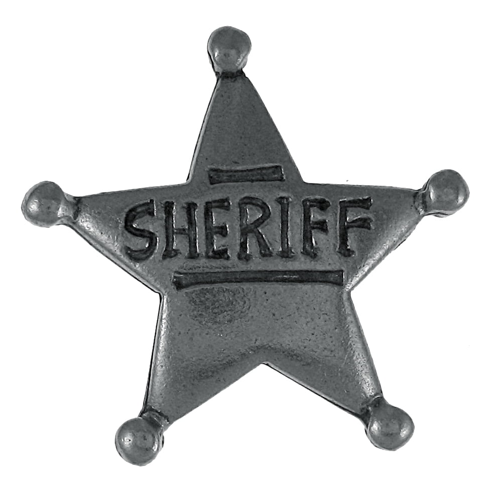 Sheriff Star Lapel Pin 10 Count