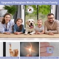 thumbnail image 6 of High-Density Magnetic Screen Door Mesh for Home and Patio, Tear Resistant Backdoor Screen Net with Magnetic Closure Fit for Door Size:39x83 Inch, 6 of 7