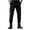 A01/Black, variant on Cargo Pants for Men, Elastic Button Down Waisted Straight Slim Fit Work Pants with Multi Pockets, Casual Lightweight Workout Hiking Joggers Trousers S-2XL