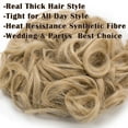 thumbnail image 3 of MY-LADY Synthetic Chignon Hairpiece Curly Bun Extensions Scrunchie Updo Hair Pieces Combs in Messy Bun Hair Piece for Women dark blonde&bleach blonde, 3 of 8