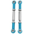 thumbnail image 1 of Kozecal RC Rear Suspension Tie Rod, Rear Suspension Steering Pull Rod 2PCS With Screw For JLB, 1 of 8