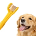 thumbnail image 1 of BotaniNest 3 Toothbrush For Dogs&Cats With Soft Easy Teeth Cleaning& Care For Medium&Large, 1 of 6