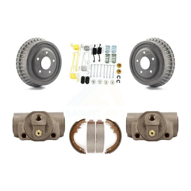 Transit Auto Rear Brake Drum Shoes Spring and Cylinders Kit for Car Buick Electra with 9.5" Diameter K8N-100589
