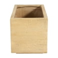 thumbnail image 6 of Planters For Outdoor Plants, MGO Handmade Rectangle Planter Box, Travertine Beige, Beige Garden Pots,Magnesium Oxide Indoor Garden Pots, Garden & Outdoor Garden Supplies Garden Pots & Planters, 6 of 8