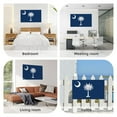thumbnail image 7 of South Carolina Flag 3x2 Ft Outdoor Double Sided South Carolina State Flags SC Flag Vivid Color Country Flags Gamecock Flag Banner Polyester Fabric with 2 Brass Grommets for Outside Indoor Decor, 7 of 7