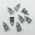 thumbnail image 4 of U8MO 10/30pcs newlyweds antique silver charms pendants jewelry DIY gift 23*13mm-4pcs, 4 of 9