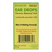 Ear Drops Earwax Removal Aid -- 0.5 fl oz By Major