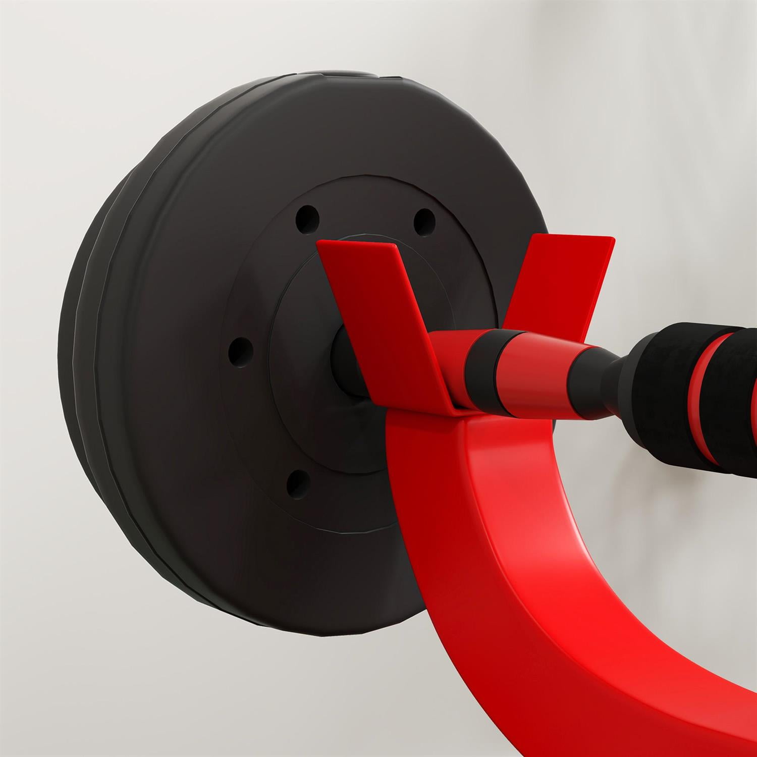 Demifill Preacher Curl Bench - Red, 265 LBS Capacity, Adjustable Seated Arm Isolated Barbell Dumbbell Bicep Strength Training Station