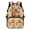 Capybar Burger Pattern, variant on Lightweight School Backpack for Outdoor Work, Polyester Fabric Durable Travel Backpacks, Capybaras Print