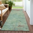 thumbnail image 6 of Addison Rugs Chantille Indoor/Outdoor Transitional Abstract Seafoam Washable Runner Rug, 2'3" x 7'6", 6 of 6