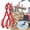 4-claw 36IN fixed ring, variant on TEQIN Log Lifting Tongs, Heavy Duty Timber Grapple Grabber, Steel Logging And Skidding Tongs Timber Claw Log Hooks For Tractor, Atv, Truck, Skidder, And Forklift
