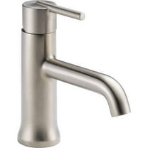 Delta Trinsic Single Handle Bathroom Faucet in Stainless 559LF-SSLPU