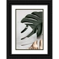 thumbnail image 1 of Artographie Studio 11x14 Black Ornate Wood Framed with Double Matting Museum Art Print Titled - Monstera Colors 01, 1 of 4