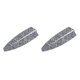 thumbnail image 2 of Yuarrent Set of 9 Pieces Kitesurf KiteBoard Surfboard Pad Traction Deck Full Camuflaje blanco negro 2piezas, 2 of 6