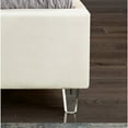 thumbnail image 5 of Meridian Furniture Candace Cream Velvet Full Bed, 5 of 8