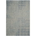 thumbnail image 2 of Safavieh Courtyard Eamon Abstract Indoor/Outdoor Area Rug, Gray/Navy, 5'3" x 7'7", 2 of 8