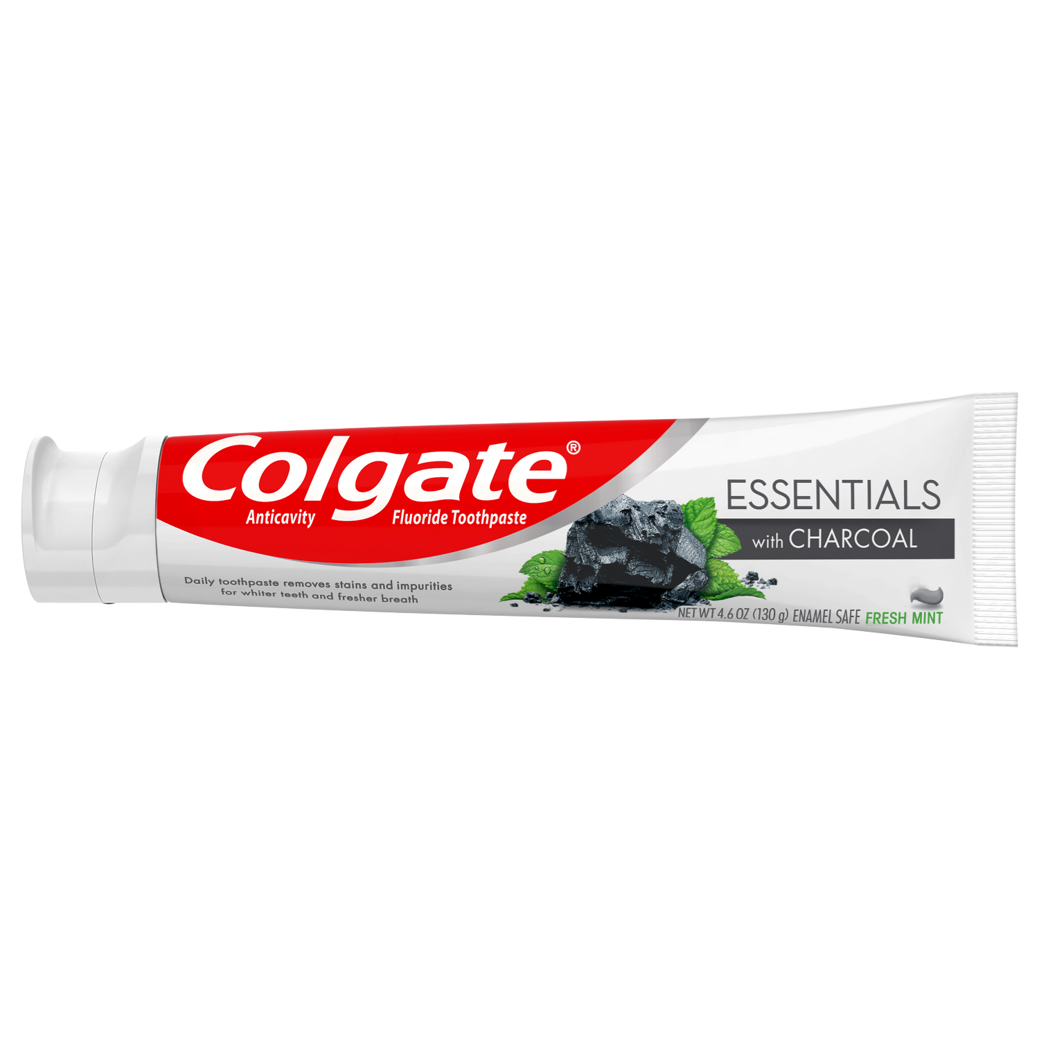 Colgate Charcoal Teeth Whitening Toothpaste, Fresh Mint, 4.6 oz - image 2 of 9